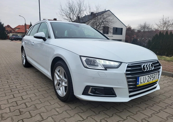 Audi A4 cena 96000 przebieg: 76700, rok produkcji 2018 z Lublin małe 667